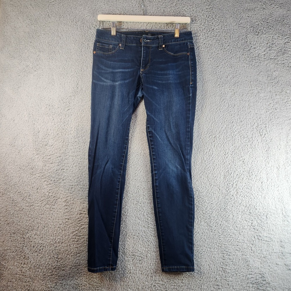 1822 Nakita Jeans Women's 28 (Fits 30x29) Blue‎ Denim Low-Rise Skinny Leg